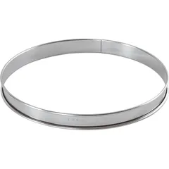 Pastry ring  stainless steel  D=20, H=2cm  metal.