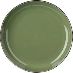 Deep plate “Sage”  porcelain  0.8 l  D=23 cm  green, bronze.