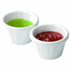 Sauce boat[12pcs] plastic 75ml D=8,H=4cm