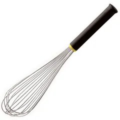 Set of whisks (30,35,40cm)[3pcs] stainless steel,plastic ,H=8,L=43,B=20cm metallic,black