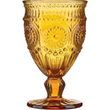 Wine glass glass 220ml D=85,H=144mm amber