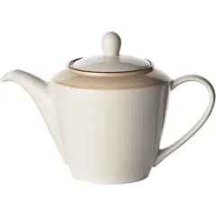 Чайник заварочный «Чино» фарфор 0,85л D=70,H=170,L=245мм белый,бежев.