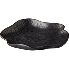 Serving dish “Studio Ro” ceramics D=142,H=21mm black