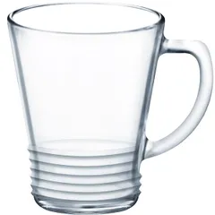 Mug “Aura Unique” glass 300ml clear.