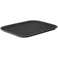Поднос «Проотель» прорезиненный прямоугольный фибергласс ,L=41,B=30,5см черный, изображение 2
