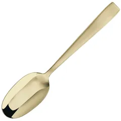 Table spoon “Flat”  stainless steel , L=20.4 cm  champagne