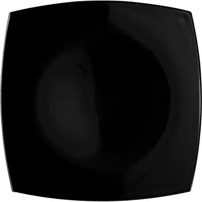 Тарелка «Квадрато» мелкая стекло ,L=26,B=26см черный