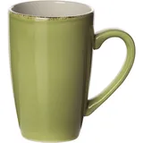 Кружка «Террамеса Олива» фарфор 285мл D=7,H=11,L=11см олив.