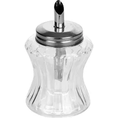 Сахарница с дозатором «Проотель» стекло,металл D=73,H=125мм
