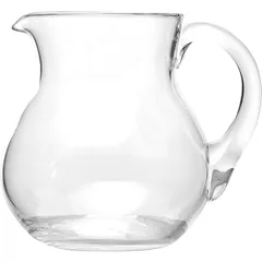 Jug glass 0.5l D=95/80,H=135,L=140,B=2mm clear.