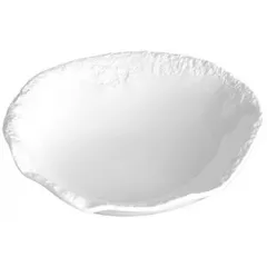 Salad bowl “Rock” porcelain 300ml D=22cm white,matte