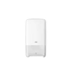 Tork Диспенсер для туалетной бумаги Mid-size в миди-рулонах белый, 344х184х140мм, сист.Т6