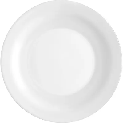 Тарелка «Кейрвейр» пирожковая стекло D=155,H=16,8мм белый