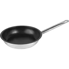 Frying pan with non-stick coating  steel, non-stick coating  D=200, H=55, L=410/200mm  metallic, black