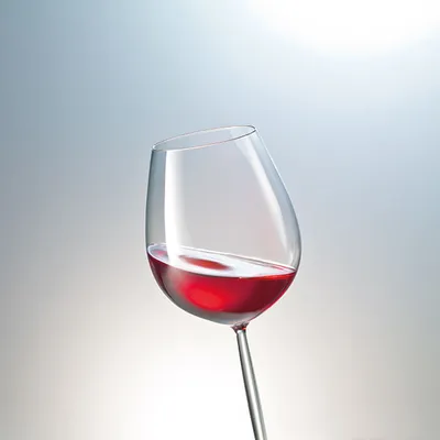 Бокал для вина «Дива» хр.стекло 460мл D=65/92,H=230мм прозр., изображение 3