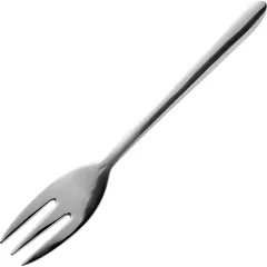 Dessert fork “Tapas”  stainless steel , L=120/17, B=40mm  metal.