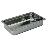 Гастроемкость GN 1/1 сталь нерж. 28л ,H=20,L=53,B=32,5см металлич.