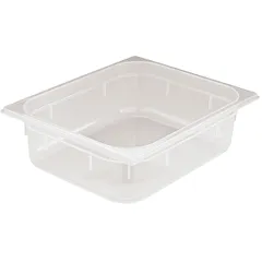 Gastronorm container (1/2)  polyprop.  6 l , H = 10, L = 32.5, B = 26.5 cm  transparent.