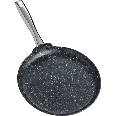 Сковорода для блинов «Уитфорд» алюм.литой,сталь нерж. 0,8л D=240,H=22мм черный,металлич., изображение 4
