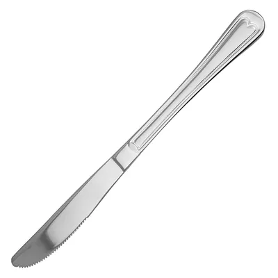Нож столовый «Суперга» сталь нерж. ,L=22/11,B=1см металлич.