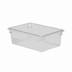 Food container polycarbonate 64.4l ,H=30,L=66,B=46cm clear.