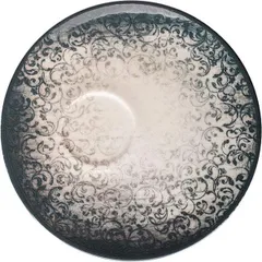 Блюдце «Винтаж» набор[2шт] фарфор D=16см кремов.,сизый