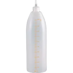 Measuring bottle with spout polyethylene 1l D=8,H=29cm matte