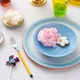 Тарелка глубокая «Рио Блю» фарфор D=21,5см белый,синий, изображение 7
