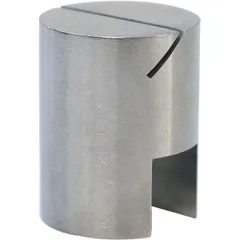 Holder for labels stainless steel D=30,H=38mm