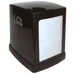 Napkin dispenser plastic ,H=14,L=13.5,B=10.5cm black