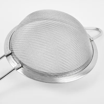 Сито с ручкой сталь нерж. D=12см, изображение 3