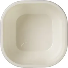 Салатник поликарбонат 278мл ,H=48,L=102,B=102мм белый, изображение 3