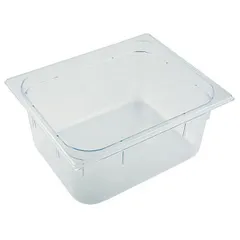 Gastronorm container (1/9)  polycarbonate , H=65, L=176, B=108mm  transparent.