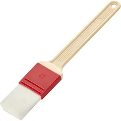 Pastry brush  plastic, nylon , L=235/40, B=40mm  beige, red