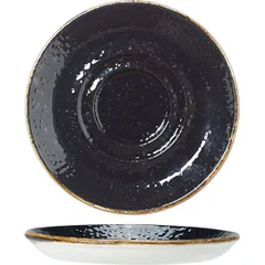 Saucer “Craft Licorice” porcelain D=11cm black