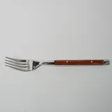 Вилка столовая «Рустик» уцененная сталь нерж.,пластик ,L=20/6,B=2см металлич.