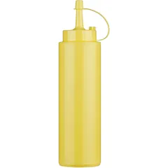 Container for sauces  polyethylene  240 ml  yellow.