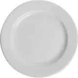 Тарелка «Монако Вайт» мелкая фарфор D=157,H=12мм белый