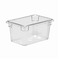 Food container polycarbonate 18l ,H=23,L=30.5,B=46cm clear.