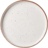 Блюдо «Пунто Бьянка» фарфор D=28см белый,черный