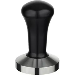 Темпер для кофе сталь нерж.,дерево D=57,H=95мм стальной,черный