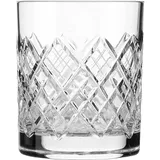 Old fashion thickened bottom crystal 330ml D=80,H=95mm clear.