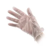 Перчатки виниловые размер (M)[100шт] винил прозр.