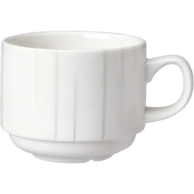 Чашка чайная «Алина» фарфор 212,5мл D=80/68,H=66мм белый