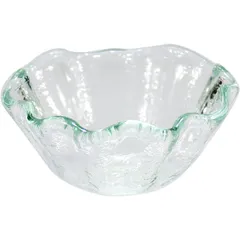 Salad bowl glass 40ml D=80,H=35mm clear.