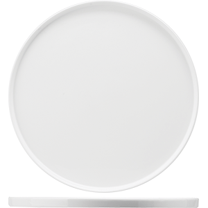 Блюдо «Кунстверк» для пиццы фарфор D=400,H=25мм белый, Диаметр (мм): 400