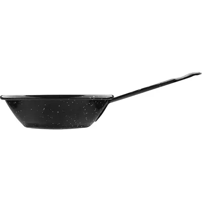 Сковорода порционная для паэльи с ручкой эмалиров. голуб.сталь D=160,H=42мм, изображение 2