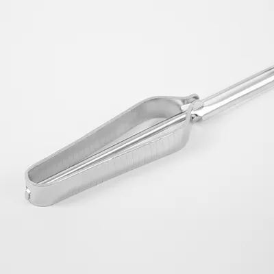 Нож для чистки овощей и фруктов сталь нерж. ,L=15см металлич., изображение 3