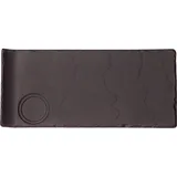 Блюдо для подачи «Базальт» фарфор ,H=15,L=290,B=134мм черный