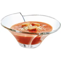 Креманка «Делиссимо» стекло 380мл D=181,H=73,L=168,B=181мм прозр., изображение 2